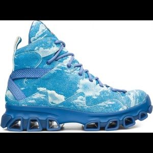 Camper x Bernard Wilhelm Suede Cloud-Print Boots